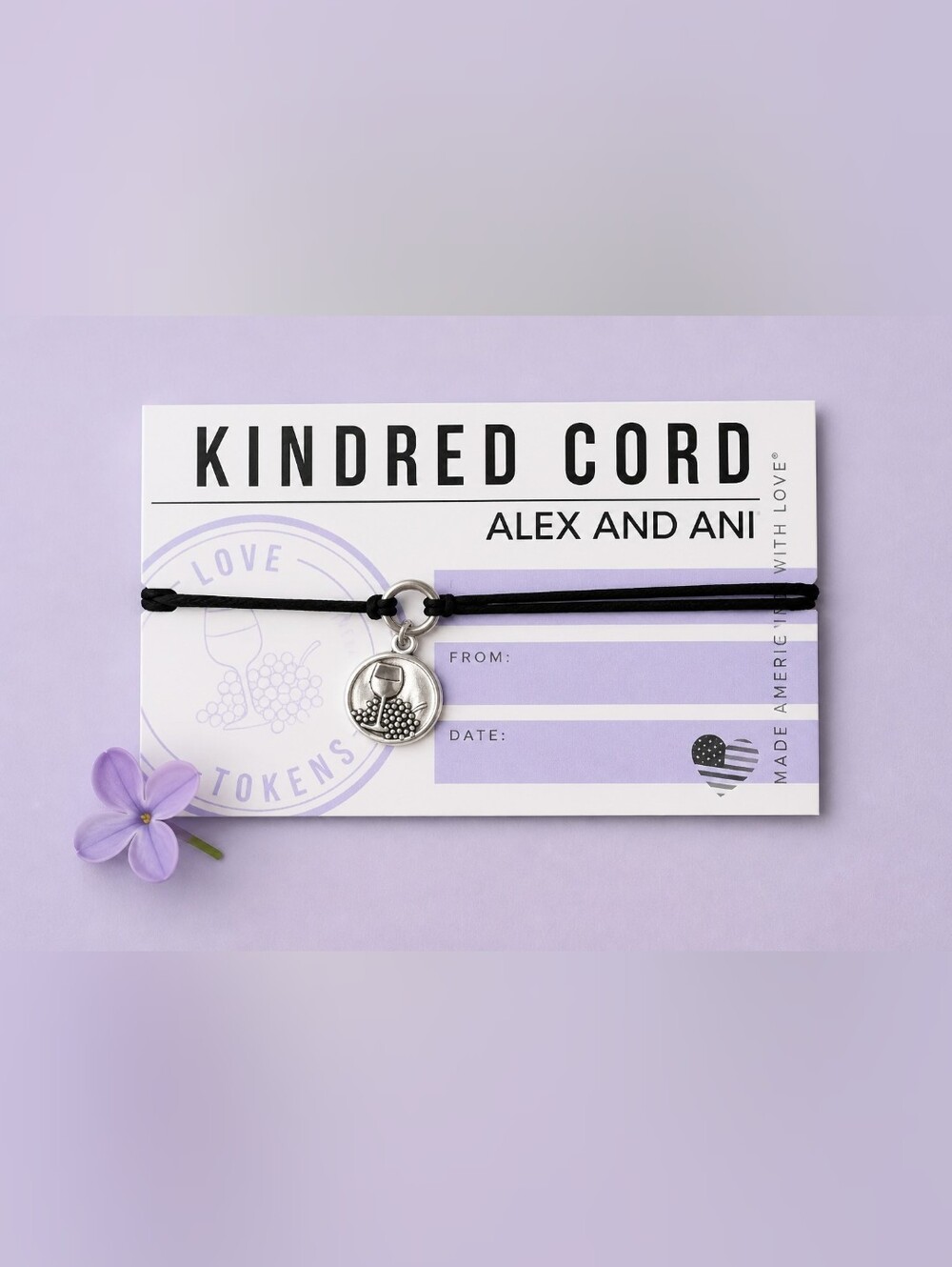 ALEX AND ANI Kindred Cord Charm Bracelet NWT